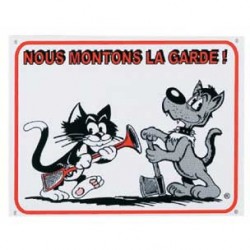 1 Plaque de garde Nous montons la garde