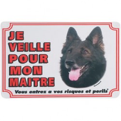 1 Plaque de garde Groenendael