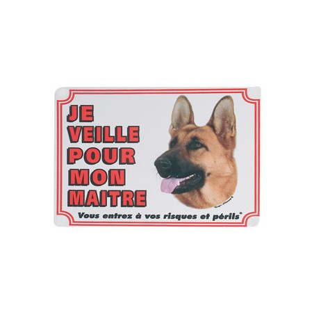 1 Plaque de garde Berger Allemand