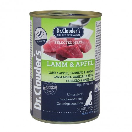 Boîte pâtée pour chien agneau et pomme