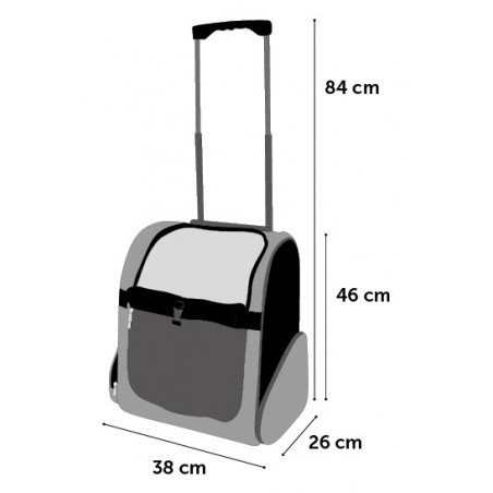 Trolley Tirza à roulettes